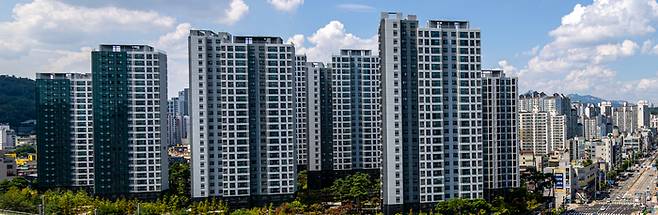 경기도 구리 아파트 전경.(매경DB)