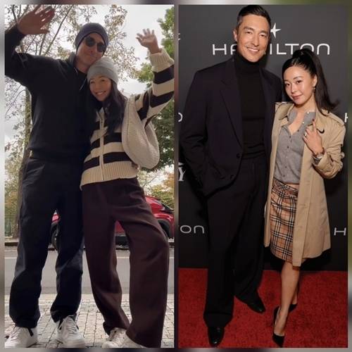 8일 루 쿠마가이는 SNS에 유명 시계 브랜드 행사 현장에서 찍은 사진을 공개했다. 사진=루 쿠마가이 SNS