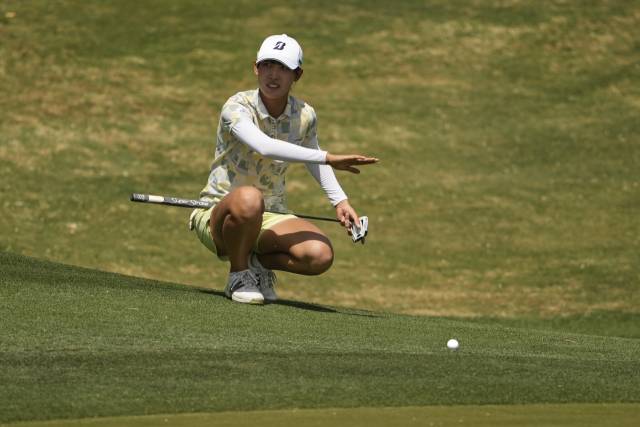 토토 재팬 클래식 3라운드에서 공동 10위를 기록한 바바 사키. 사진 제공=AP연합뉴스