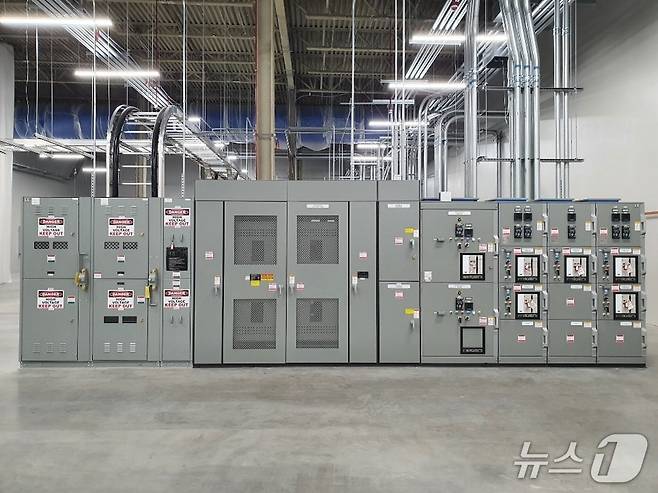 LS일렉트릭의 북미 수출용 수배전반.( LS일렉트릭 제공)