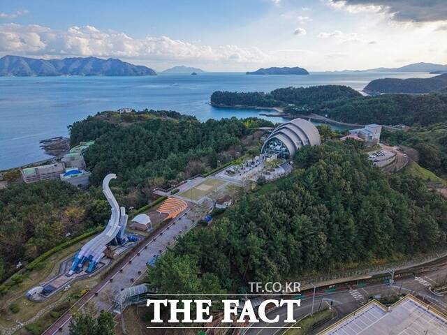 경남 고성공룡박물관 전경 /고성군