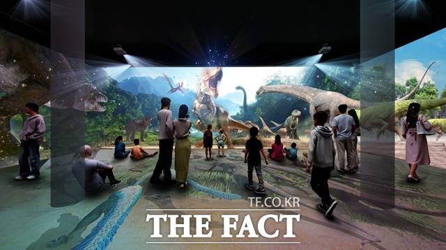 고성공룡박물관 전시실 조감도 /고성군