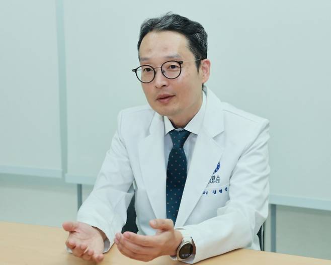 김형범 연세대 의대 교수가 10월 15일 세브란스병원에서 동아사이언스와 인터뷰를 하고 있다. 세브란스병원 제공