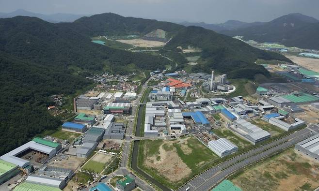 부산 강서구 생곡마을 쓰레기 매립장 전경. 부산시 제공