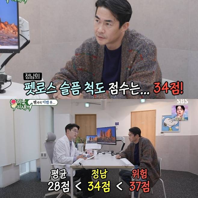 사진=SBS 예능 프로그램 ‘미운 오리 새끼’ 방송 캡처.