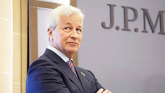JP모건체이스의 제이미 다이먼 회장 겸 최고 경영자. AFP=연합뉴스