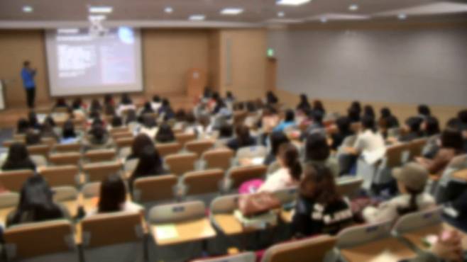 대학교 강의실(사진은 기사 내용과 무관). 연합뉴스&nbsp;