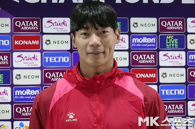 광주 FC 김경민 골키퍼. 사진=이근승 기자