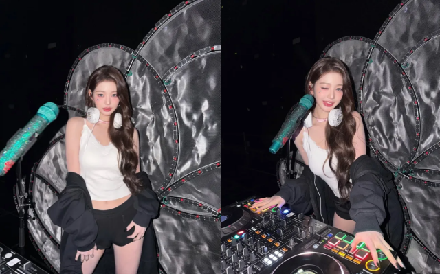 장원영이 콘서트 비하인드 사진에서 비현실적인 미모를 뽐냈다. / 장원영 인스타그램