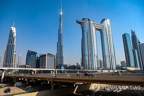 두바이의 초고층 건물들 [EPA=연합뉴스 자료사진 제공]