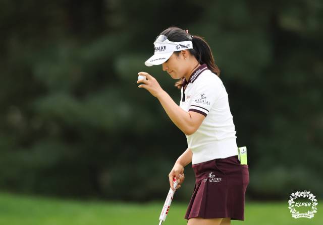 CME 포인트 63위에 올라 있는 윤이나. 사진 제공=KLPGA