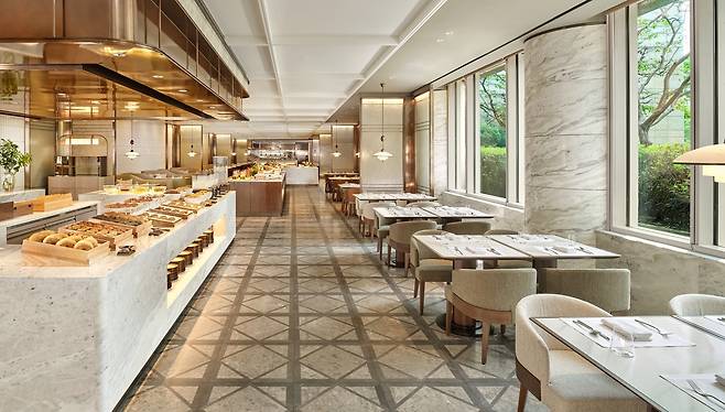 웨스틴 서울 파르나스 온테이블 전경. (파르나스호텔 제공).