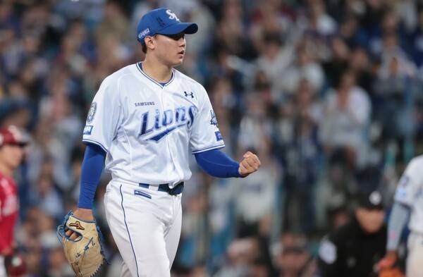 삼성 라이온즈 투수 배찬승. /사진=삼성 라이온즈