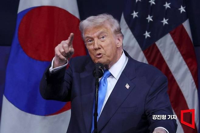 도널드 트럼프 미국 대통령.