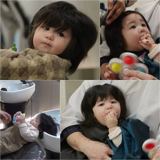 슈퍼맨이 돌아왔다, 하루 머리 (사진=슈돌)