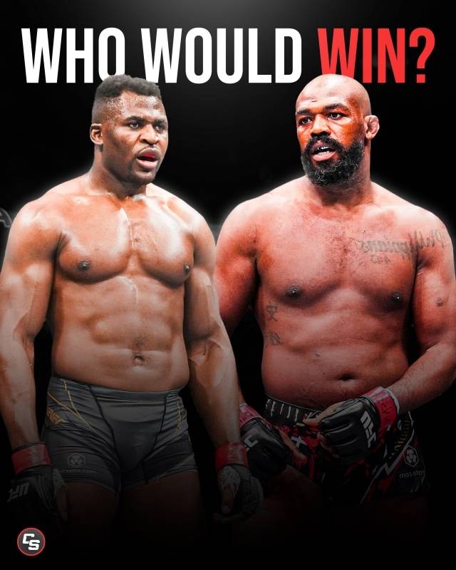 만약 은가누가 UFC로 복귀, 존스와 맞대결을 펼친다면 그것만으로도 백악관 대회는 큰 흥행을 할 수 있다. 페레이라 역시 훌륭하지만 은가누와 존스라는 세계 최고의 괴물들이 만나는 건 꿈만 같은 일이다. 사진=Cageside Access SNS