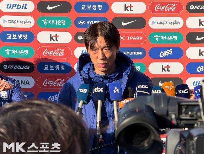 홍명보 감독. 사진=김영훈 기자