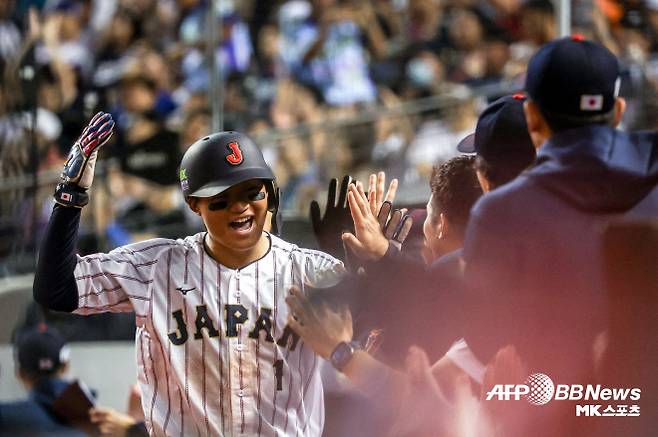 일본 야구 대표팀 외야수 모리시타 쇼타(25·한신 타이거스). 사진=AFPBBNews=News1