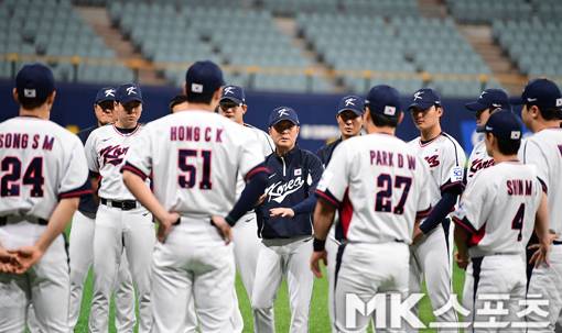 2026 WBC에 참가하는 류지현호. 사진=김재현 기자