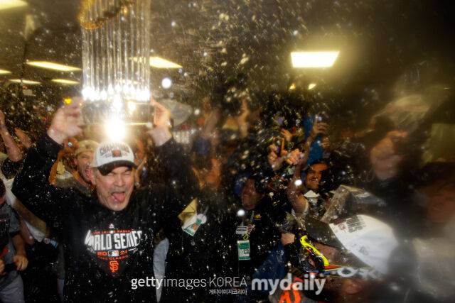 2014 월드시리즈 우승 당시 브루스 보치 고문./게티이미지코리아