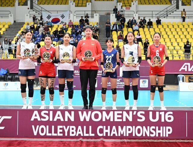 U16 아시아선수권 베스트7./AVC