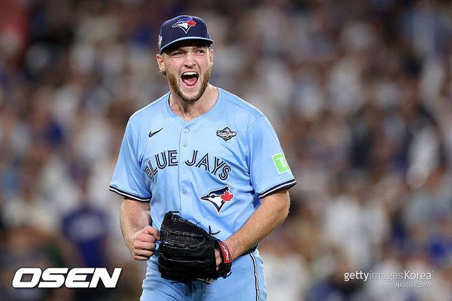[사진] 토론토 블루제이스 트레이 예세비지. ⓒGettyimages(무단전재 및 재배포 금지)
