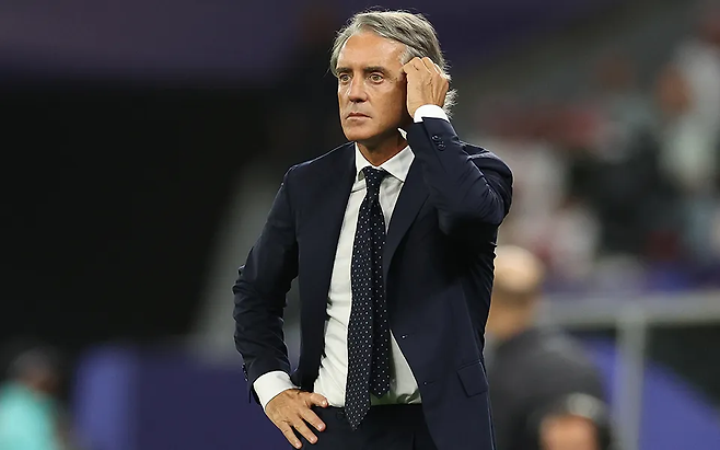 로베르토 만치니. 게티이미지코리아