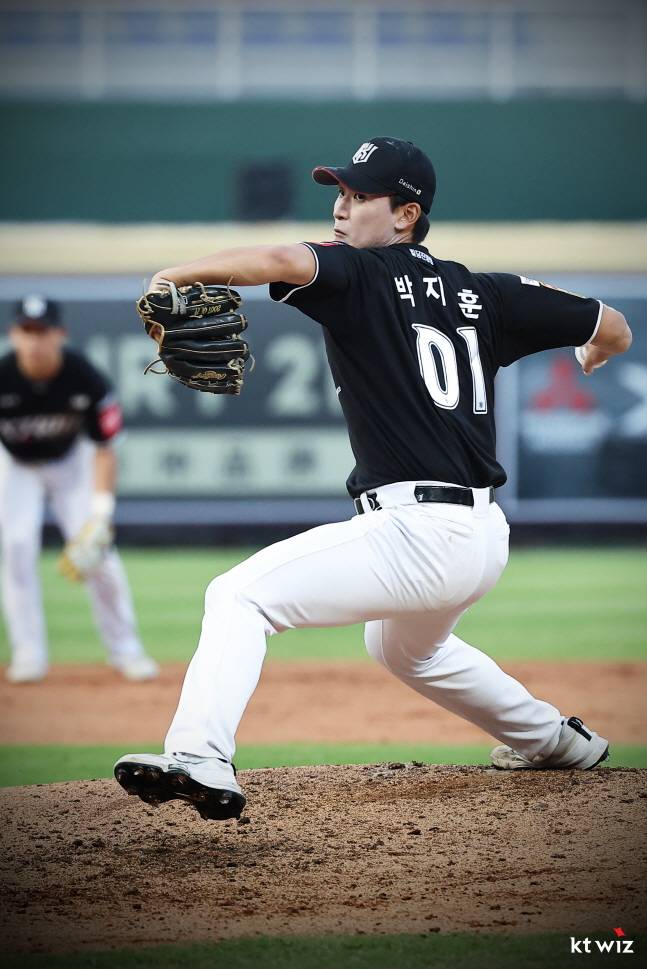 신인 투수 박지훈. /사진=KT 위즈 제공