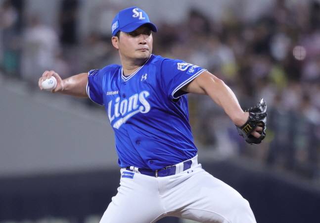 오승환. /사진=삼성 라이온즈 제공