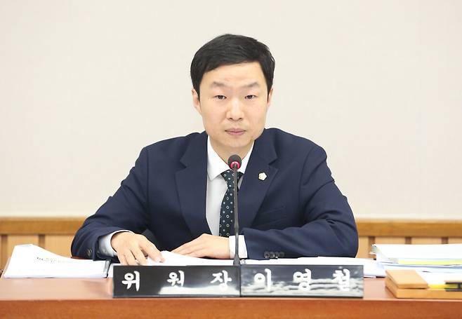 ▲&nbsp;인천 서구의회 이영철(민, 청라3·당하·오류왕길·마전동) 의원. /사진제공=서구의회