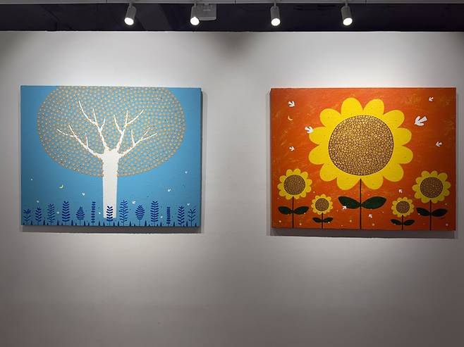 ▲ 김효선 작가가 경북 의성군 안계미술관에서 열린 '빈집 일기' 전시에 선보인 작품. 안계미술관