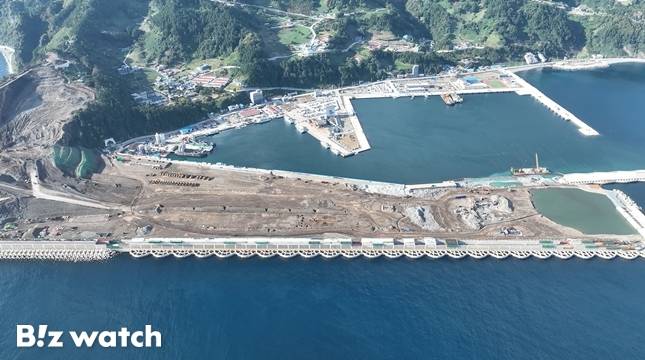 울릉공항 공사현장./사진=국토교통부