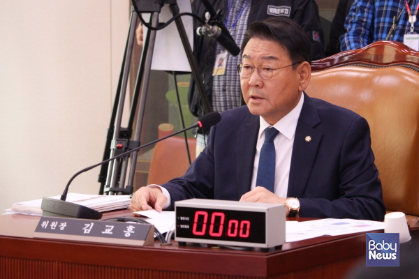 국회 문화체육관광위원장인 김교흥 더불어민주당(인천서구갑) 국회의원.&nbsp;ⓒ김교흥 의원실