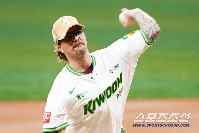 키움 히어로즈 시절 라크란 웰스. 고척=박재만 기자 pjm@sportschosun.com/2025.07.22/