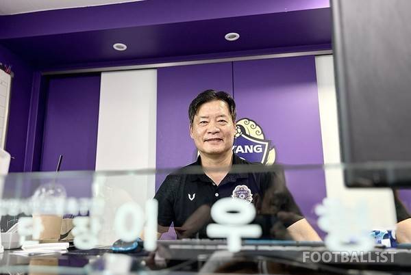 이우형 FC안양 단장. 김정용 기자