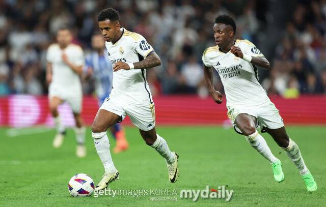 호드리구와 비니시우스/게티이미지코리아