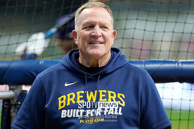 ▲ '스몰 마켓'으로 불린 밀워키 브루어스 돌풍을 만든 팻 머피 감독.
