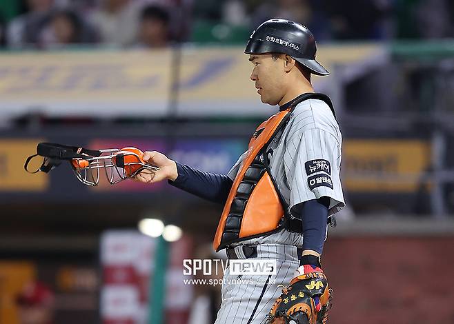 ▲ 이재원은 한화 이적 후 2년간 뛰어난 리더십과 선한 영향력을 미치며 관계자들의 호평을 받았다 ⓒ곽혜미 기자