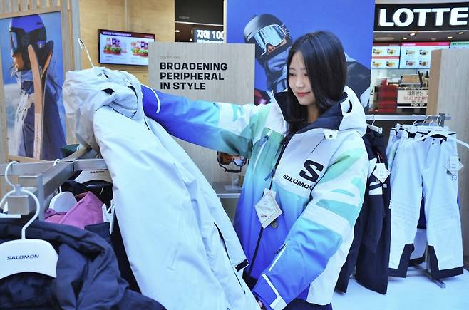 롯데백화점 본점 살로몬 팝업스토어 [롯데백화점 제공. 재판매 및 DB금지]