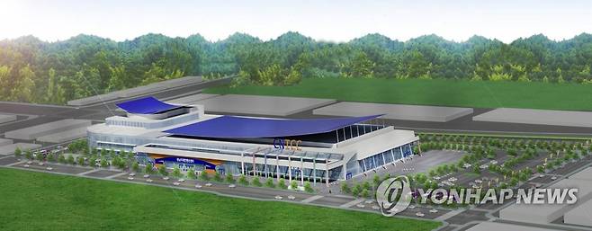 충남 국제컨벤션센터 조감도