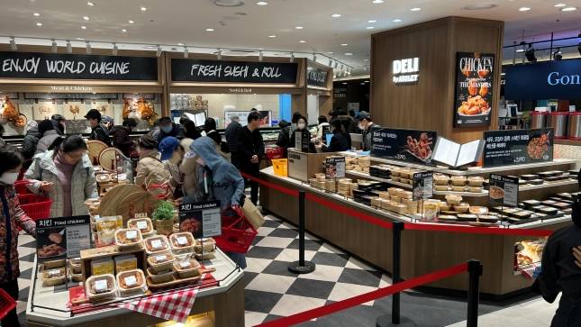 이랜드킴스클럽 델리 바이 애슐리 대구 동아백화점 쇼핑점/사진=이랜드