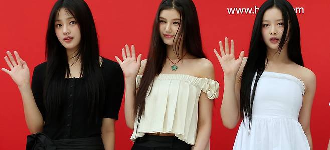 뉴진스 민지(왼쪽부터), 다니엘, 하니. /뉴스1