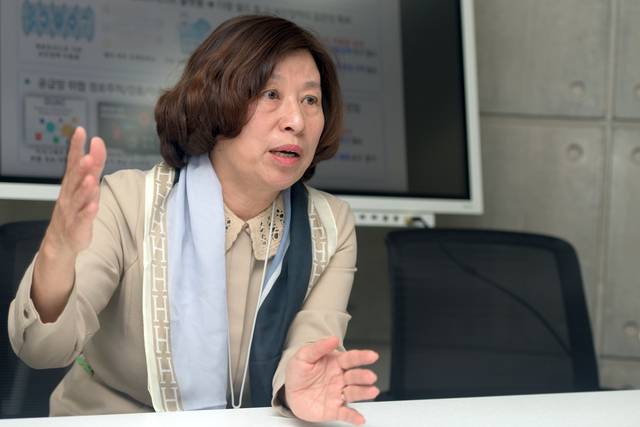 김정녀 ETRI 사이버보안연구본부장. 사진=황응준 프리랜서.