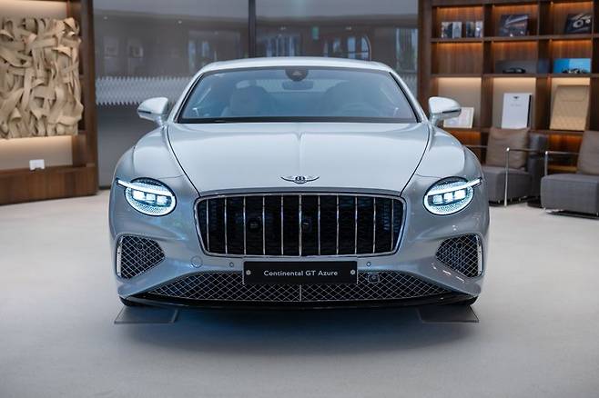 벤틀리 컨티넨탈 GT 아주르. 벤틀리모터스코리아 제공.