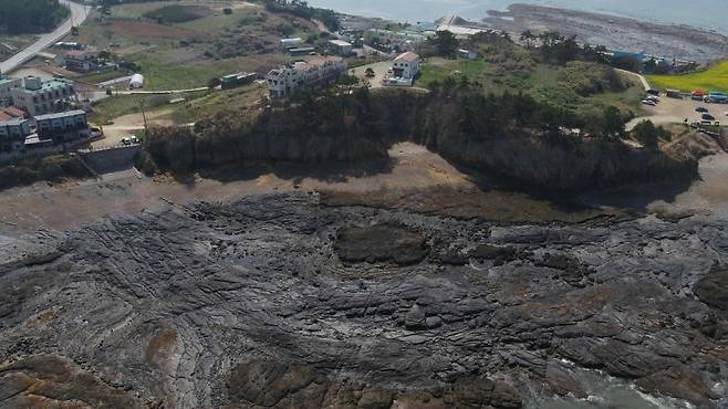 전라북도 부안 격포리 페퍼라이트. 국가유산청 제공