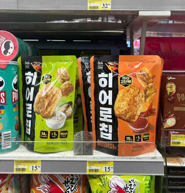 홍콩 세븐일레븐에 입점된 복띵 히어로칩. 데일리밀 제공