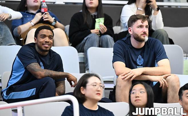 ▲ 제일린 존슨 사촌 동생 나이젤 리베이로(좌), 네이던 나이트 사촌 동생 윌리엄 잉글하트(우)