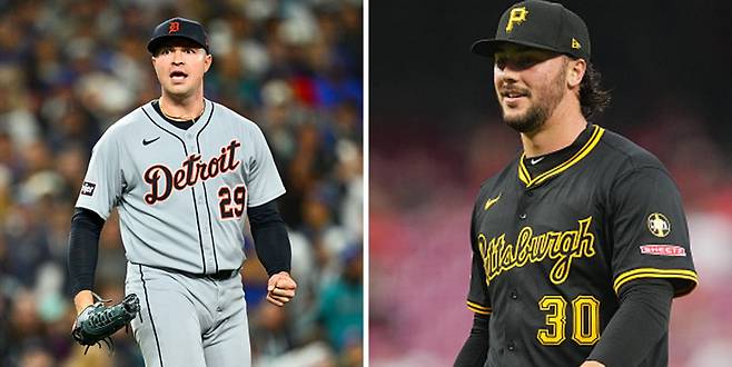 (왼쪽) 디트로이트 타릭 스쿠벌. 피츠버그 폴 스킨스