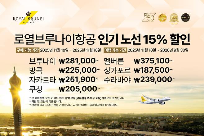 사진= 로열브루나이항공