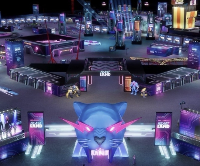 세계 1위 유튜버인 미스터비스트가 사우디아라비아에 만드는 테마파크. [미스터비스트 SNS 캡처]